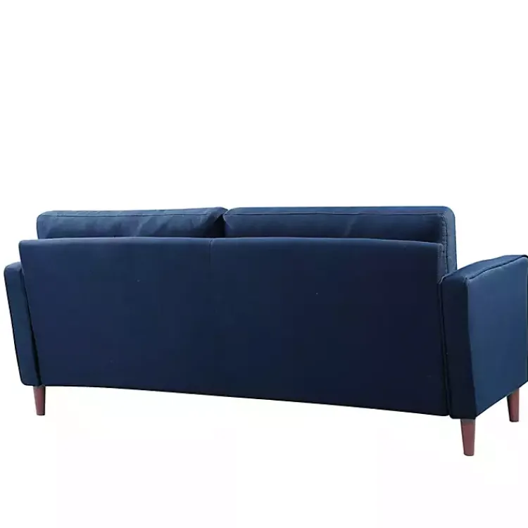 Kirklands Home Navy Chelsea Modern Sofa Blue Best