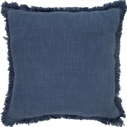 Pillows>Kirklands Home Navy Handwoven Appen Throw Pillow Blue