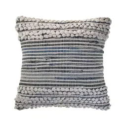 Pillows>Kirklands Home Navy Bold Textured Pillow