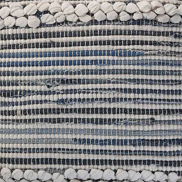 Pillows>Kirklands Home Navy Bold Textured Pillow