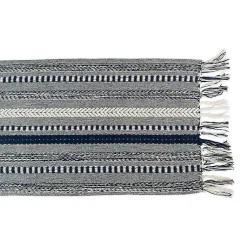 Kirklands Home Navy Braided Stripe Table Runner, 72 in. Blue Discount