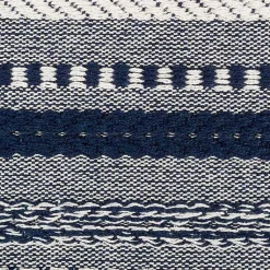 Kirklands Home Navy Braided Stripe Table Runner, 108 in. Blue Online