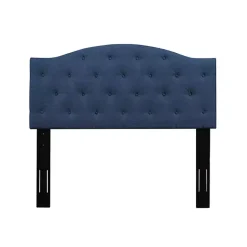 Kirklands Home Navy Bryne Button Tufted Full/Queen Headboard Blue Best