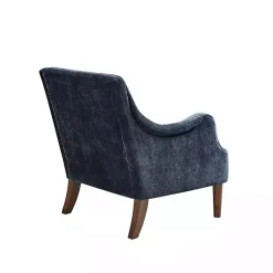 Kirklands Home Navy Button Tufted Accent Chair Blue Outlet