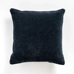 Pillows>Kirklands Home Navy Chenille Leopard Throw Pillow Blue