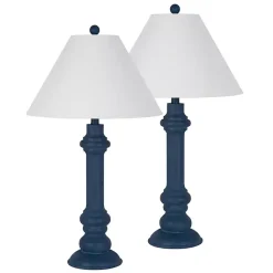 Kirklands Home Navy Coastal Ariel Table Lamps, Set of 2 Sale