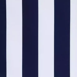 Kirklands Home Navy Coastal Stripe Outdoor Curtain Panel, 84 in.