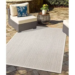 Kirklands Home Navy Coral Woven Outdoor Throw Pillow Best