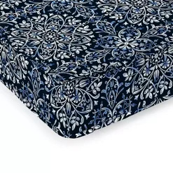 Kirklands Home Navy Dresden Outdoor Settee Cushion Blue New