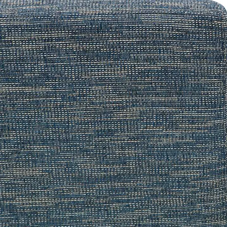 Kirklands Home Navy Fynn Upholstered Accent Chair Blue New