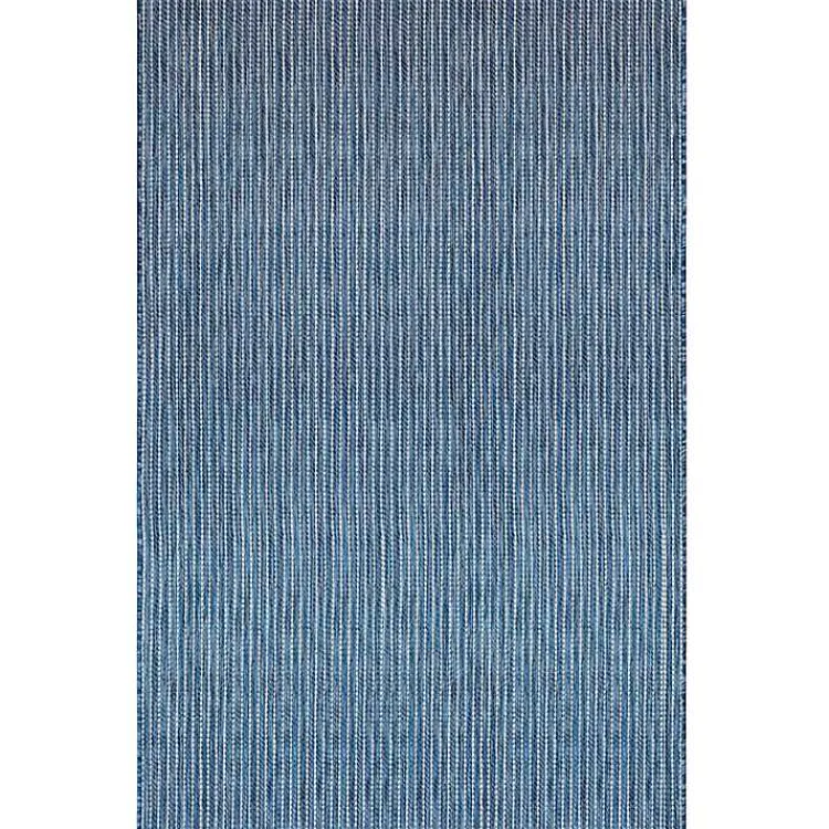 Kirklands Home Navy Intertwine Indoor/Outdoor Area Rug, 4x7 Blue Sale