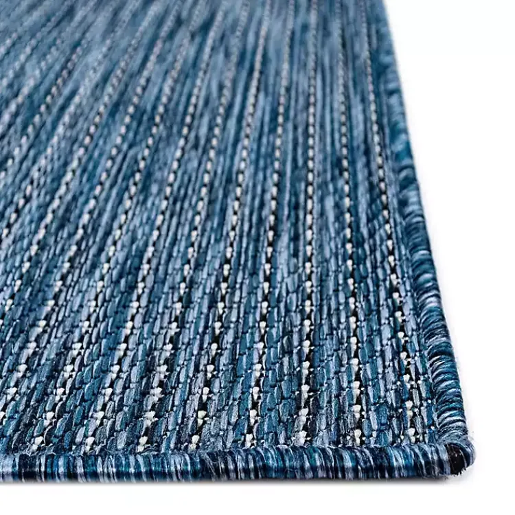 Kirklands Home Navy Intertwine Indoor/Outdoor Area Rug, 4x7 Blue Sale