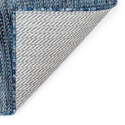 Kirklands Home Navy Intertwine Indoor/Outdoor Area Rug, 4x7 Blue Sale