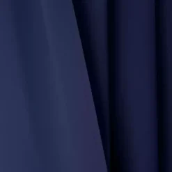 Kirklands Home Navy Knotted Curtain Panel Set, 84 in. Blue Best