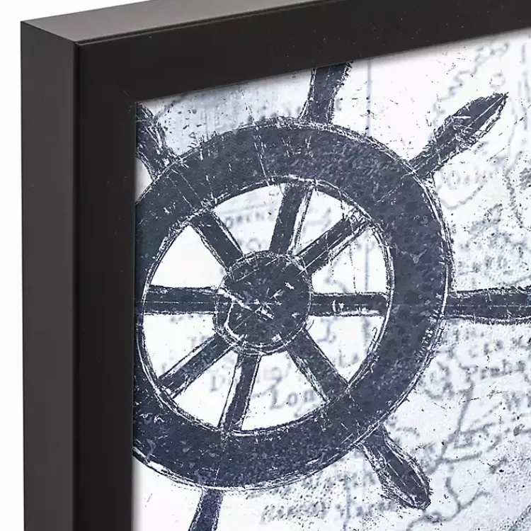 Kirklands Home Navy Nautical Framed Canvas Art Print Online