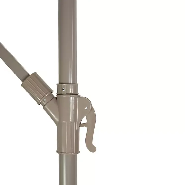 Kirklands Home Navy Offset Hand Crank Outdoor Umbrella Online