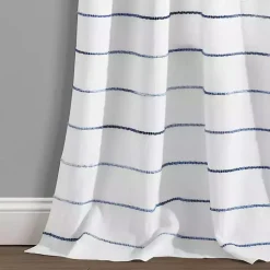 Kirklands Home Navy Ombre Stripe Curtain Panel Set, 95 in. Best
