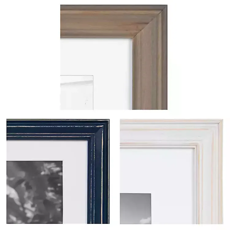 Kirklands Home Navy 10-pc. Gallery Wall Picture Frame Set Best