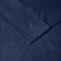 Kirklands Home Navy Peached Percale 4-pc. King Sheet Set Blue Outlet