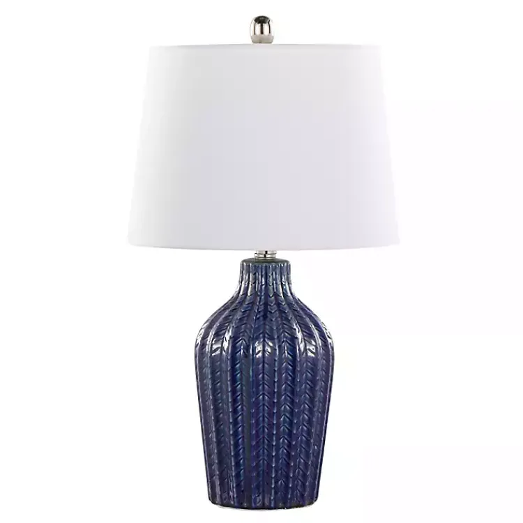 Kirklands Home Navy Rockwell Table Lamps, Set of 2 Blue