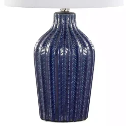 Kirklands Home Navy Rockwell Table Lamps, Set of 2 Blue