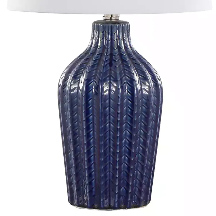 Kirklands Home Navy Rockwell Table Lamps, Set of 2 Blue