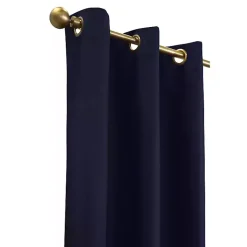 Kirklands Home Navy Room Darkening Curtain Panel Set, 63 in. Blue Online