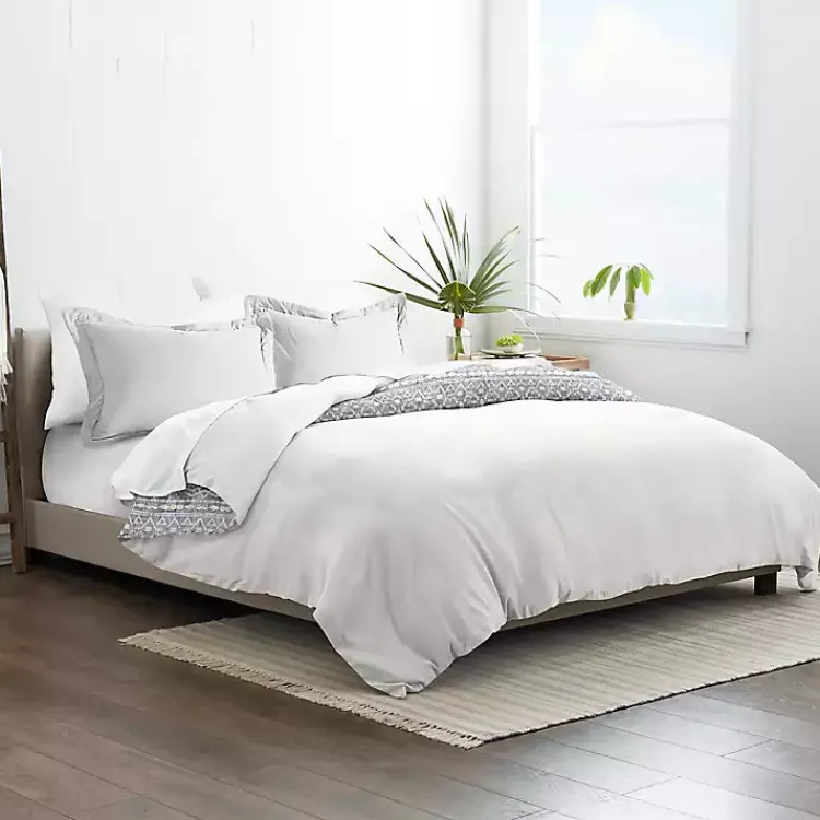 Kirklands Home Navy Rustic 3-pc. King Duvet Cover Set Best