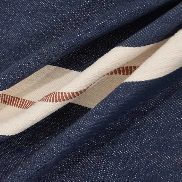 Pillows>Kirklands Home Navy Single Stripe Pillow Blue