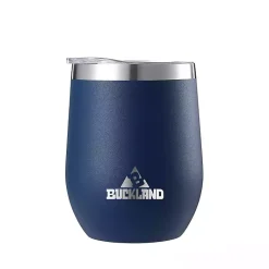Kirklands Home Navy Stainless Steel Wine Tumbler Blue Hot