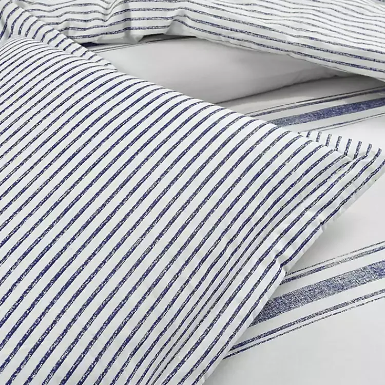 Kirklands Home Navy Stripe 3-pc. Full/Queen Comforter Set Discount
