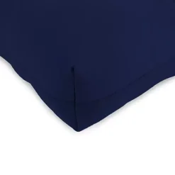 Kirklands Home Navy Tufted Outdoor Chair Cushions, Set of 2 Blue Sale