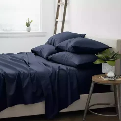 Kirklands Home Navy Ultra Soft 6-pc. Queen Sheet Set Blue Discount