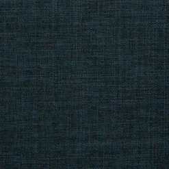 Kirklands Home Navy Upholstered Eliza Round Storage Ottoman Blue Sale