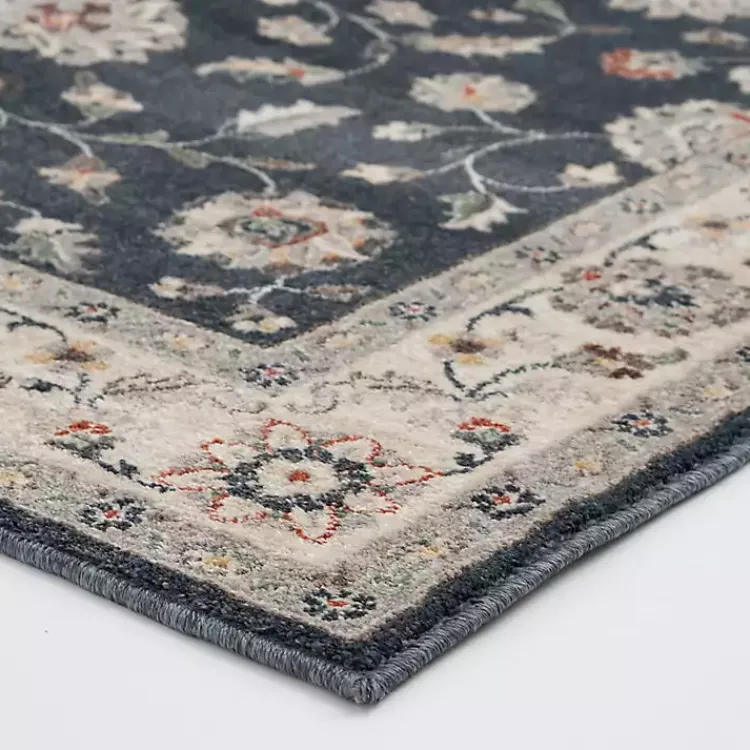 Kirklands Home Navy Vintage Leni Area Rug, 5x7 Blue Outlet