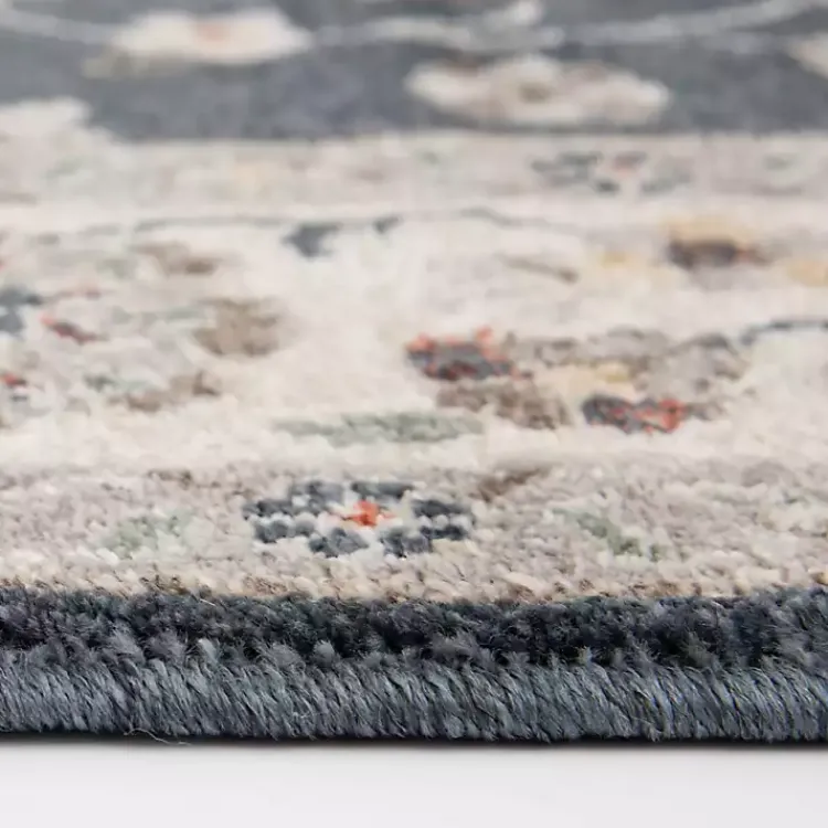 Kirklands Home Navy Vintage Leni Area Rug, 5x7 Blue Outlet