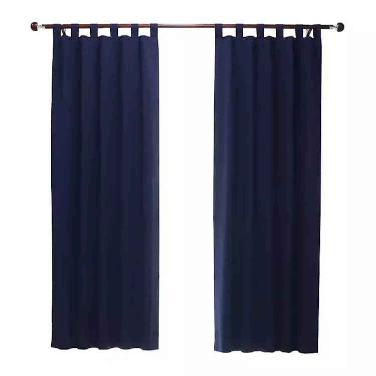 Kirklands Home Navy Weathermate Blackout Curtain Panel, 84 in. Blue Discount