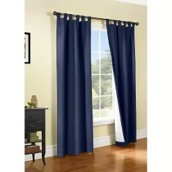 Kirklands Home Navy Weathermate Blackout Curtain Panel, 84 in. Blue Discount