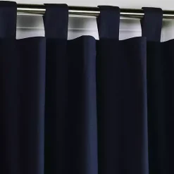 Kirklands Home Navy Weathermate Blackout Curtain Panel, 84 in. Blue Discount