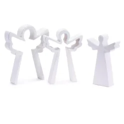 Christmas Decorations>Kirklands Home Nesting Angel Decorations, Set of 2 White