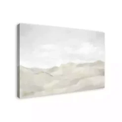 Kirklands Home Neutral Abstract Canvas Art Print, 48x32 in. Gray Online