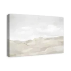 Kirklands Home Neutral Abstract Canvas Art Print Tan Best