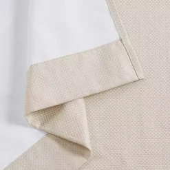 Kirklands Home Neutral Basketweave Curtain Panel Set, 84 in. Tan Online