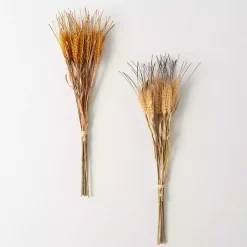 Fall>Kirklands Home Neutral Fall Wheat Bundles, Set of 2