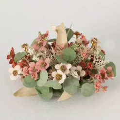 Stems & Bouquets>Kirklands Home Neutral Flowers and Eucalyptus Bouquet