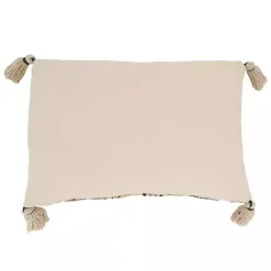 Pillows>Kirklands Home Neutral Geometric Stitch Lumbar Pillow