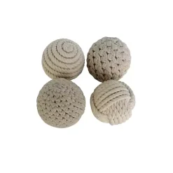 Bowl Filler>Kirklands Home Neutral Jute Rope Orbs, Set of 4