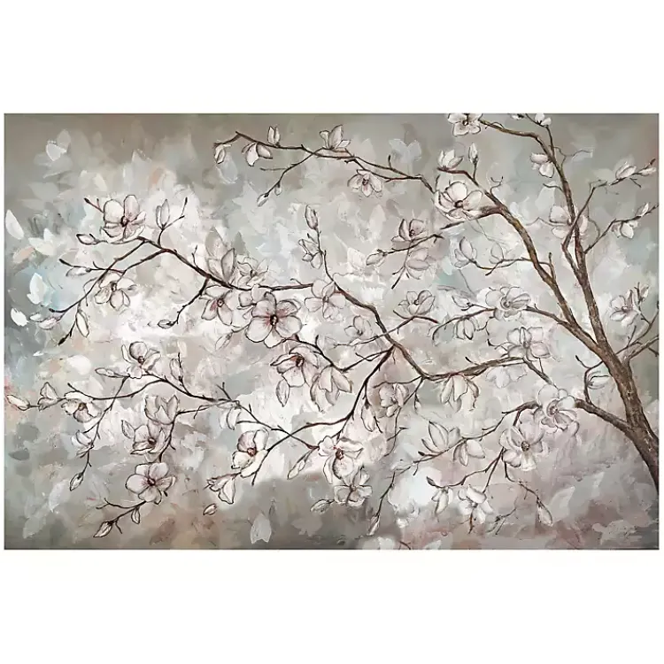 Kirklands Home Neutral Landscape Magnolia Giclee Canvas Art Print Outlet