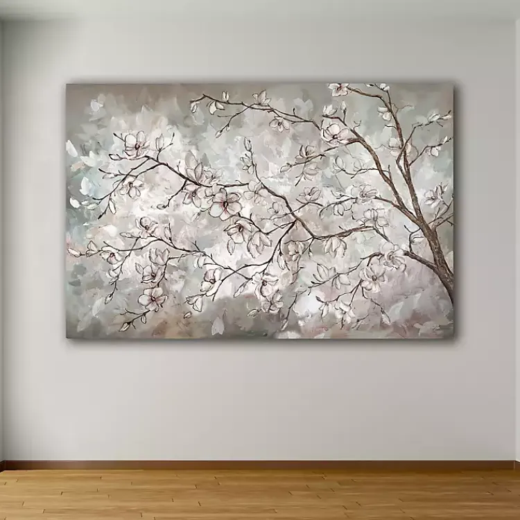 Kirklands Home Neutral Landscape Magnolia Giclee Canvas Art Print Outlet