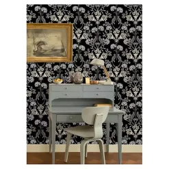 Kirklands Home Neutral Meadow Peel & Stick Wallpaper New